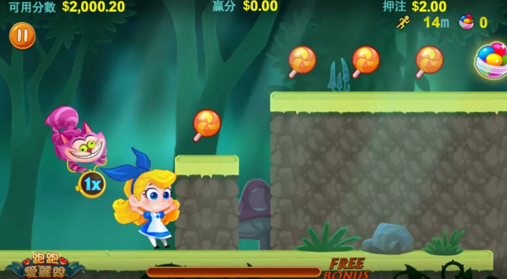 《跑跑愛麗絲》電子街機遊戲解析：博鑫娛樂城邀你探索奇幻童話，邊玩邊賺！