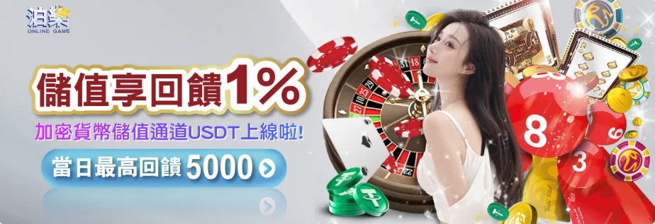 泊樂娛樂城：儲值享回饋1% 當日最高回饋5000
