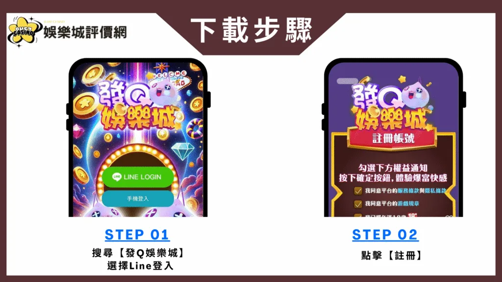 發Q娛樂城評價:Line直接登入方便,但沒現金兌換,得多留心 3 發Q娛樂城註冊畫面
